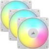 Corsair RS120 ARGB White 120mm 3x ARGB Fan, Triple Pack Corsair RS120 ARGB White 120mm 3x ARGB Fan, Triple Pack