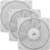 Corsair RS120 White 120mm Fan Triple Pack with Daisy-chainable 4-pin PWM connectors Corsair RS120 White 120mm Fan Triple Pack with Daisy-chainable 4-pin PWM connectors