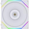 Lian Li UNI FAN TL120 Digital Addressable RGB 120 Fan, Single Pack ,White