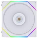 Lian Li UNI FAN TL120 Reverse Blade Digital Addressable RGB 120 Fan, Single Pack ,White
