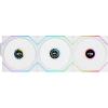 Lian Li UNI FAN TL120 LCD Wireless Digital Addressable RGB 120 Fan, 3 Pack With Controller, White Lian Li UNI FAN TL120 LCD Wireless Digital Addressable RGB 120 Fan, 3 Pack With Controller, White