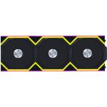 Lian Li UNI FAN SL Wireless 120 - Reverse 3 Packed Black, L-Wireless Controller Included