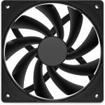 NZXT Quiet Airflow F120 Black 120mm Single Case Fan, PWM,