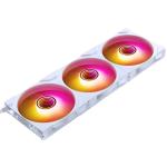 Phanteks M25 G2 140mm PWM ARGB Fan, Reverse, White, 3 Pack