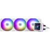 Zalman ALPHA2 DS 36 WHITE Zalman Alpha2 DS 36 ARGB White Liquid Cooler - Triple 120mm Fan 5yr w