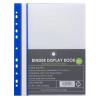 OSC Binder Display Book A4 20 Pocket Blue