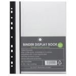 OSC Binder Display Book A4 20 Pocket Black