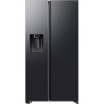 Samsung SRS6200S Side-by-Side Refrigerator with Ice & Water Dispenser - 635L - Dark Stainless