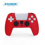 DOBE PS5 Controller Silicone Skin, Cover Protection Case PlayStation, Red, Anti-Slip