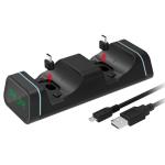 DOBE PS5/Xbox/Switch Pro/Google Controller Universal Type-C Dual Charging Dock - Black
