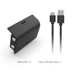 DOBE Rechargeable Replacement 800MAh Ni-MH Spare Battery Pack For Xbox Controller -Black