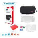 DOBE Nintendo Switch 2 10-in-1 Storage Set -Silicone Case*1, Tempered Film*1, Card Box*1,Storage Case*1, Thumsticks*6