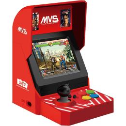 Unico MVS Mini Arcade Game Console 3.5" LCD Screen & Built-In Control Pad - Official SNK Licensed - Includes 45 NEOGEO / Retro Games