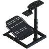 Next Level Racing Wheel Stand Lite NLR-S007 Racing Sim Mount with gear shifter holder, can be mounted on left or right side, folds for easy storage when not in use, Wheel/Shifter/Handbrake/Pedals NOT INCLUDED Next Level Racing Wheel Stand Lite NLR-S007 Racing Sim Mount with gear shifter holder, can be mounted on left or right side, folds for easy storage when not in use, Wheel/Shifter/Handbrake/Pedals NOT INCLUDED