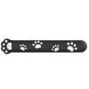 Playmax PPPWRB Playmax Paw Print Wrist Rest - Black and White