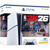 Sony PS5 PlayStation 5 Slim Disc Edition Console - NBA 2K26 Bundle Sony PS5 PlayStation 5 Slim Disc Edition Console - NBA 2K26 Bundle