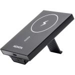 ADATA SR800MPB 1TB - 2-in-1 External SSD and Power Bank Module - 2000MBps Read/Write through USB-C - 5000mAh Power bank - 15W Wireless charging - Built-in Foldable Kick stand,