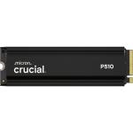 Crucial P510 With Heatsink 2TB NVMe M.2 Gen5 Internal 2280 SSD - PCIe 5.0 - Read up to 10000 MB/s, Write up to 8700 MB/s, 5 years Warranty