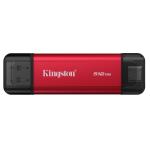Kingston SPSD 512GB USB-C Portable SSD Up to 1050MB/s USB 3.2 Gen 2 - Dual Connector USB-A & USB-C