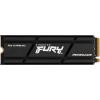 Kingston Fury Renegade 4TB M.2 NVMe Internal SSD with Heatsink PCIe Gen 4.0 - Up to 7300MB/s Read - Up to 7000MB/s Write - PS5 Ready - 5 Years Warranty