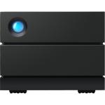 Lacie 2Big RAID 40TB Desktop External HDD USB-C Hot-Swappable Drives, 2 x 7200 RPM Seagate IronWolf Pro enterprise-class hard drives