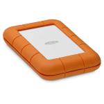 Lacie Rugged Secure 2TB Portable External HDD IP67-Rated - AES-256 hardware encrypted password USB-C, 2YR Rescue Data Recovery Services