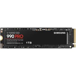 Samsung 990 Pro 1TB M.2 NVMe Internal SSD PCIe Gen 4 - Up to 7450MB/s Read - Up to 6900MB/s Write - 1200K/1550K IOPS - 5 Years Warranty or 600 TBW