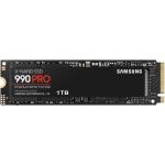Samsung 990 Pro 1TB M.2 NVMe Internal SSD PCIe Gen 4 - Up to 7450MB/s Read - Up to 6900MB/s Write - 1200K/1550K IOPS - 5 Years Warranty or 600 TBW
