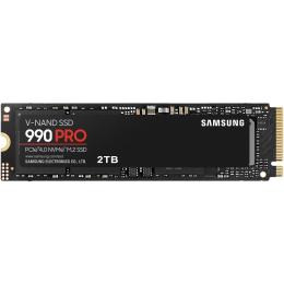 Samsung 990 Pro 2TB M.2 NVMe Internal SSD PCIe Gen 4 - Up to 7450MB/s Read - Up to 6900MB/s Write - 1400K/1550K IOPS - 5 Years Warranty or 1200 TBW