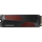 Samsung 990 Pro With Heatsink 2TB M.2 NVMe Internal SSD PCIe Gen 4 - Up to 7450MB/s Read - Up to 6900MB/s Write - 1400K/1550K IOPS - 5 Years Warranty or 1200 TBW