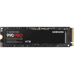 Samsung 990 Pro 4TB M.2 NVMe Internal SSD PCIe Gen 4 - Up to 7450MB/s Read - Up to 6900MB/s Write - 1600K/1550K IOPS - 5 Years Warranty or 2400 TBW