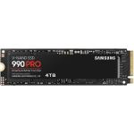 Samsung 990 Pro 4TB M.2 NVMe Internal SSD PCIe Gen 4 - Up to 7450MB/s Read - Up to 6900MB/s Write - 1600K/1550K IOPS - 5 Years Warranty or 2400 TBW