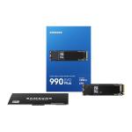 Samsung 990 EVO Plus 2TB M.2 NVMe Internal SSD PCIe Gen 4 - Read up to 7250MB/s - Write up to 6300MB/s - 5 Years Warranty