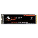 Seagate FireCuda 530 1TB M.2 NVMe Internal SSD Gen4 - PCIe 4.0 - Read up to 7300MB/S - Write up to 6000MB/S