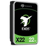 Seagate Enterprise Capacity (Exos) 22TB 3.5" HDD SAS 12Gb/s - 7200 RPM - 256MB - 512e/4kn - Helium