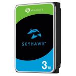 Seagate SkyHawk 3TB 3.5" Internal Hard Drive SATA (SATA/600) - Conventional Magnetic Recording (CMR) Method - Video Surveillance System Device Supported - 5400rpm