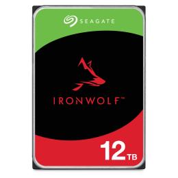 Seagate IronWolf 12TB NAS Internal HDD SATA 6Gb/s - 256MB Cache - Perfect for 1-8 BAY NAS system - 3 years warranty