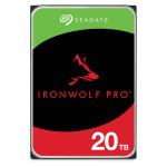 Seagate IronWolf Pro 20TB Internal HDD SATA 6Gb/s - 7200 RPM - 256MB Cache - Perfect for 1-16 BAY NAS system - 5 years warranty