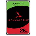 Seagate IronWolf Pro 28TB Internal HDD SATA 6Gb/s - 7200 RPM - 512MB Cache - Perfect for Commercial and Enterprise NAS System - 5 Years Warranty
