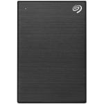 Seagate One Touch 4TB Portable External HDD - Black with Rescue Data Recovery