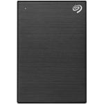 Seagate One Touch 5TB Portable External HDD - Black with Rescue Data Recovery