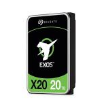 Seagate Enterprise Capacity (Exos) 20TB 3.5" HDD SAS 12Gb/s - 7200 RPM - 256MB - 512e/4kn - Helium