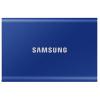 Samsung T7 1TB Portable External SSD - Indigo Blue -  USB 3.2 Gen2 (10Gbps) - Read up to 1050MB/s - Password Protection