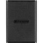 Transcend ESD270C 500GB USB-C Portable External SSD - Black