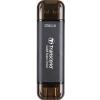 Transcend ESD310C 256GB Portable External SSD USB-C & USB-A - Read up to 1050MB/s