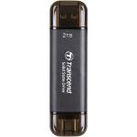 Transcend ESD310C 2TB Portable External SSD USB-C - USB-A - Read up to 1050MB/s