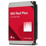 WD Red Plus 4TB 3.5" Internal HDD SATA3 - 256MB Cache - 5400 RPM - CMR - Designed and Tested for RAID Environments - 1-8 Bay NAS - 3 Years Warranty