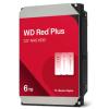 WD Red Plus 6TB 3.5" Internal HDD SATA3 - 256MB Cache - 5400 RPM - CMR - Designed and Tested for RAID Environments - 1-8 Bay NAS - 3 Years Warranty