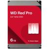 WD Red Pro 6TB 3.5" NAS Internal HDD SATA3 - 256MB Cache - 7200 RPM - Designed and Tested for RAID Environments - 8-16 Bay NAS - 5 Years Warranty