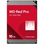 WD Red Pro 16TB 3.5" NAS Internal HDD SATA3 6Gb/s - 512MB Cache - 7200 RPM - Designed and Tested for RAID Environments - 8-16 Bay - 5 Years Warranty